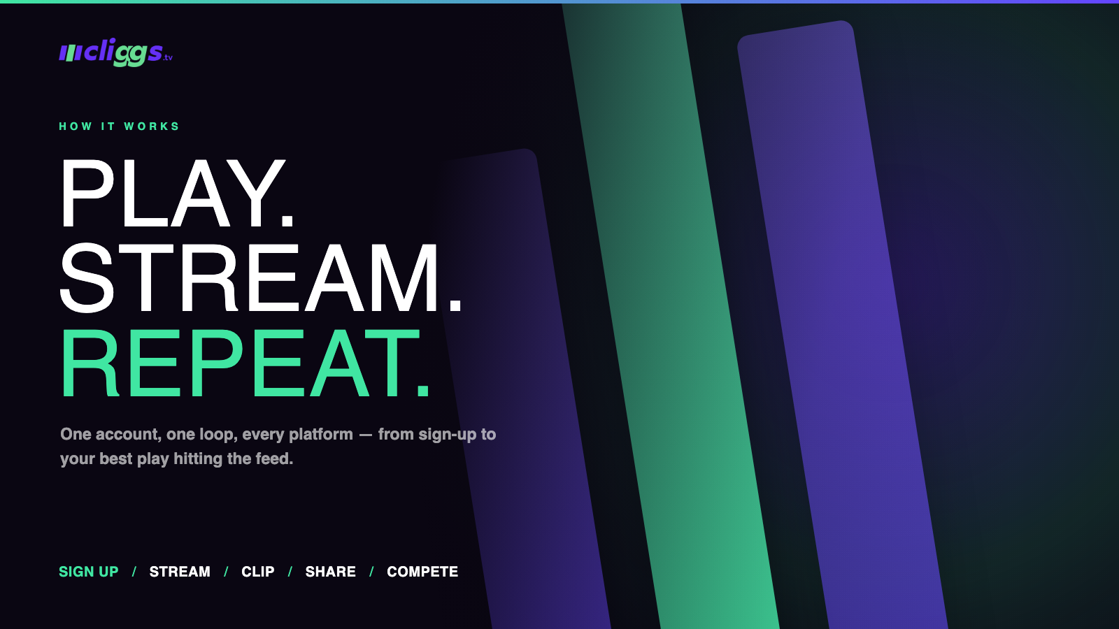 How Cliggs Works 🎮: From Sign-Up to Sharing Your Best Plays